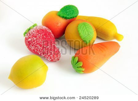 Marzipan fruit