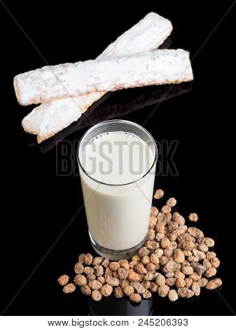 Horchata
Horchata Is A Drink, Made With The Juice Of Tigernuts And Sugar.  Native From Valencia - Sp