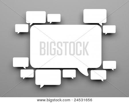 Speech bubbles