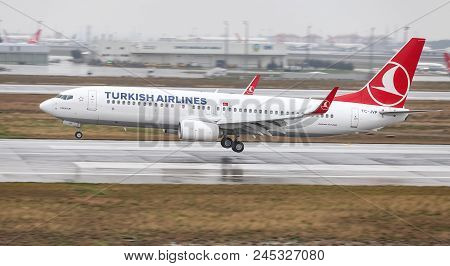 Airplane Landing To Airport