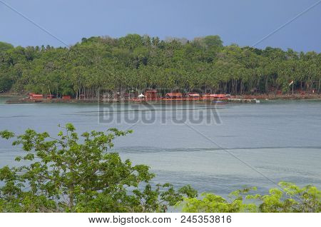 Historic Ruins, Ross Island, The Island Is Situated 3 Km East From Downtown Port Blair, Andaman And 