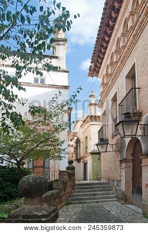 Pueblo Espanol Historic Architecture Details