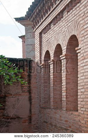 Pueblo Espanol Historic Architecture Details