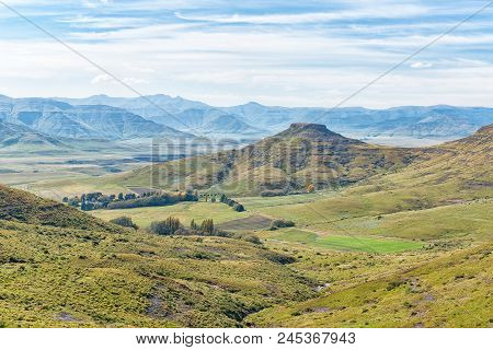 Eastern View From The Historic Jouberts Pass At Lady Grey In The Eastern Cape Province