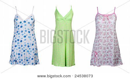 Kolaż trzech kobiet Sleepwear