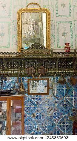 Tunisia, Sousse September 19, 2016. Museum Dar Essid. Fragment Of Interior Of An Ancient Arab House