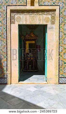 Tunisia, Sousse September 19, 2016. Museum Dar Essid. Interior Of An Ancient Arab House
