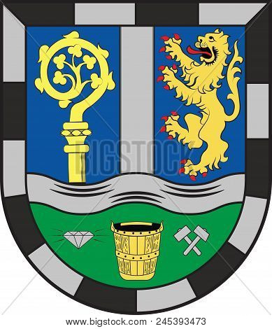 Coat Of Arms Of Oberes Glantal Is A Municipality In The District Of Kusel, In Rhineland-palatinate, 