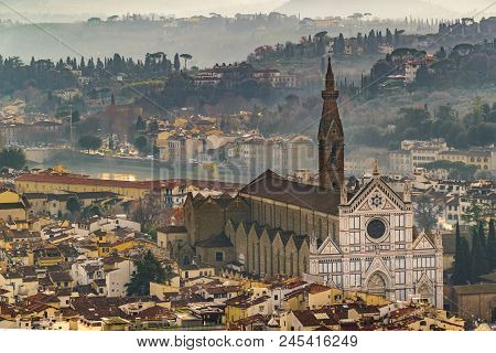 Aerial View Florence, Italy