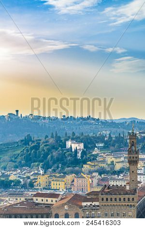 Aerial View Florence, Italy