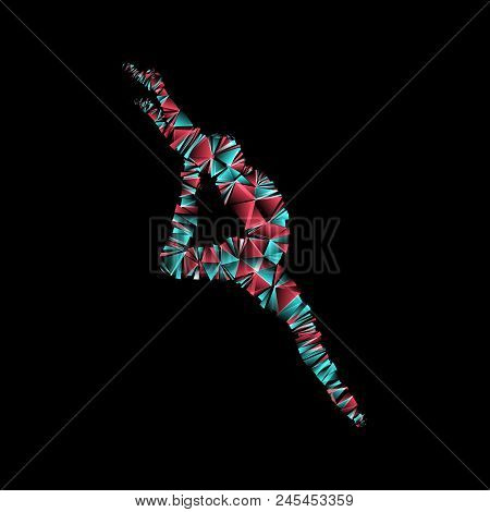 Gymnast. 3d Model Of Man. Human Body Model. Gymnastics Activities For Icon Health And Fitness Commun