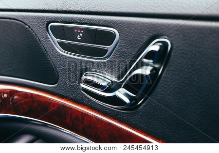 Russia, Moscow - December 12, 2017: Mercedes Benz S Class Car Interior.