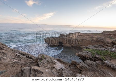 Warrnambool, Coastline Seen From Thunder Point Lookout In June 2018