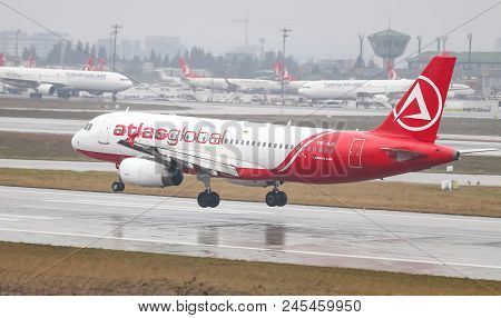 Airplane Landing To Airport