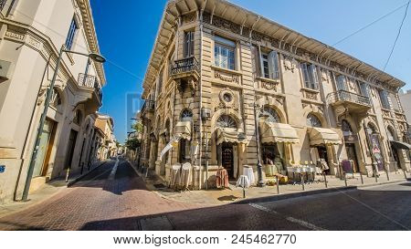 Nicosia, Northern Cyprus -august 7, 2017: Shop In The Old Nicosia