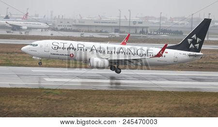Airplane Landing To Airport