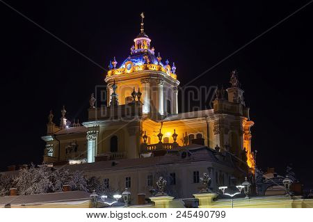 St. George Cathedral (build In 1746-1762, Designed By Architect Bernard Meretyn And Sculptor Johann 