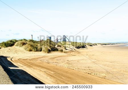 The Beach At Redcar Looking Towards Northwest