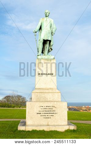 General Henry Havelock Statue (1795-1857), Situated In Mowbray Park, Sunderland, Tyne & Wear