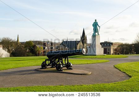 Sebastopol Replica Cannon, Located In Mowbray Park, Sunderland, Tyne & Wear