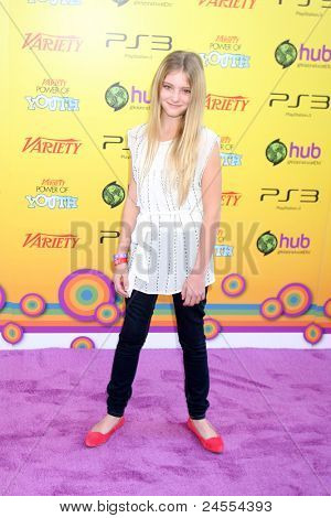 LOS ANGELES - OCT 22:  Willow Shields arriving at the 2011 Variety Power of Youth Evemt at the Paramount Studios on October 22, 2011 in Los Angeles, CA