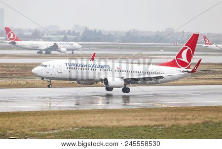 Airplane Landing To Airport