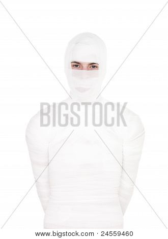 ミイラ化した若い男