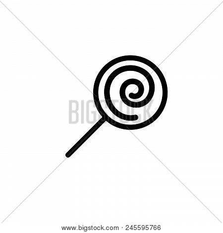 Candy Vector Icon On White Background. Candy Modern Icon For Graphic And Web Design. Candy Icon Sign