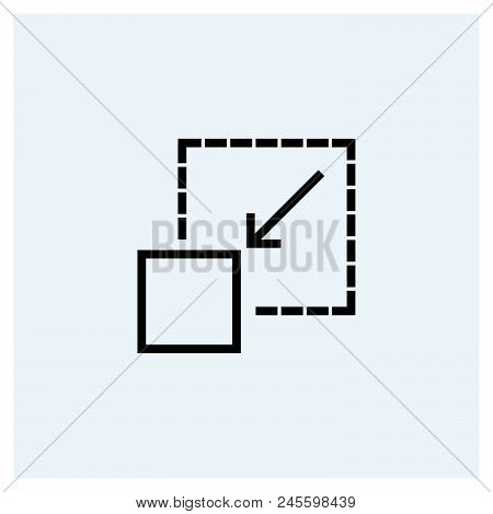Small Icon Vector Icon On White Background. Small Icon Modern Icon For Graphic And Web Design. Small