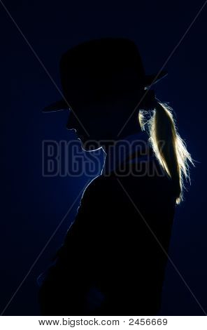 Silhouette in Hut