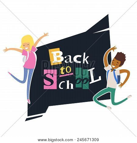Back School Greeting Vector Photo Free Trial Bigstock