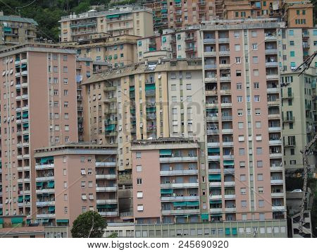 An Amazing Photography Of Some Public Housing In Genova Built In The 60s On The Hills Of The City