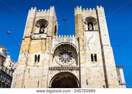 St. Mary Major Is A Roman Catholic Cathedral In Lisbon, Portugal
