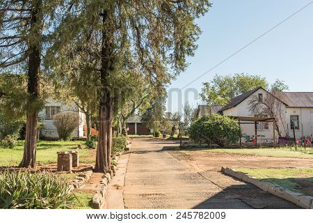 Tweespruit, South Africa - March 12, 2018: The Catholic Mission Station Where The Artist, Father Fra