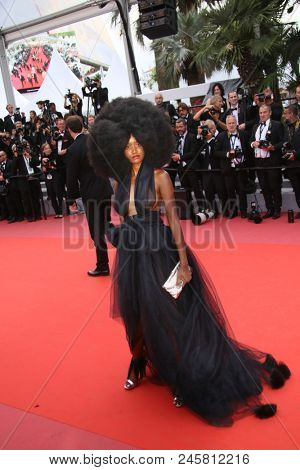 Mariame Sakanoko attends the screening of 'The Wild Pear Tree (Ahlat Agaci)' during the 71st annual Cannes Film Festival at Palais des Festivals on May 18, 2018 in Cannes, France. 