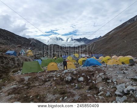 The Imja Tse, Island Peak, Base Camp, Everest Base Camp Trek, Nepal