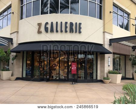 Scottsdale,Az/USA - 6.15.18: Z Gallerie is a home furnishing art & decorative accessory retail store based out of Los Angeles, California. This store chain has over 57 retail store locations.