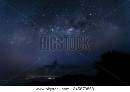 Milky Way Milkyway As Seen From Bukit Panorama Sungai Lembing Kuantan Pahang Malaysia Asia