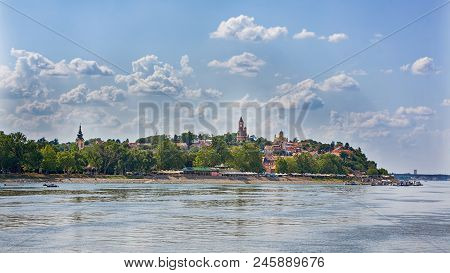 Gardos, Old Town Zemun From The River - May, 11, 2018 - Panorama Of Zemun And The Famous Gardos Seen