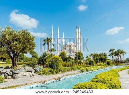 Summer View To Turkey Adana Sabanci Central Mosque