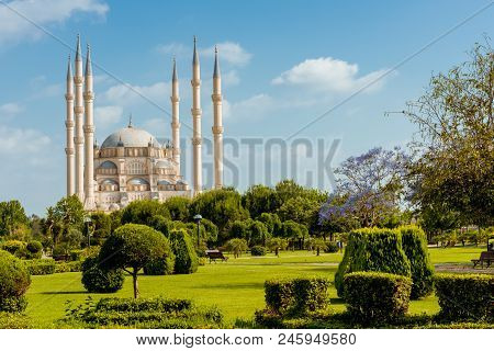Summer View To Turkey Adana Sabanci Central Mosque