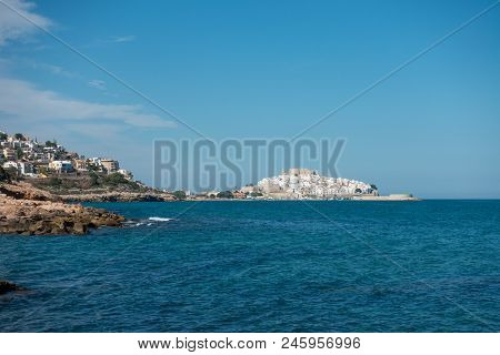 The Coast And The Mountain In Peñíscola
