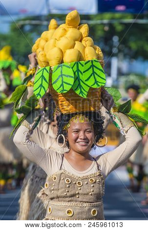 Manila , Philippines - April 27 :participants In The Aliwan Fiesta In Manila Philippines On April 27