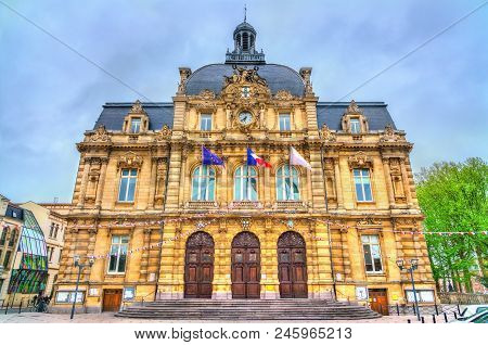 Town Hall Of Tourcoing, A City Near Lille In The Nord Department Of France