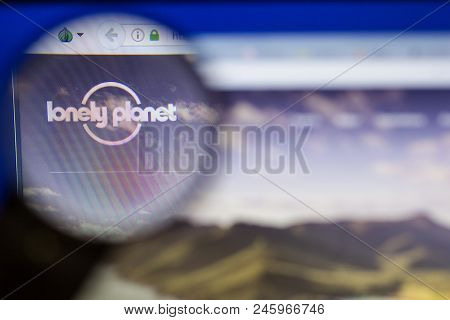 Ryazan, Russia - June 16, 2018: Homepage Of Lonelyplanet Website On The Display Of Pc, Url - Lonelyp