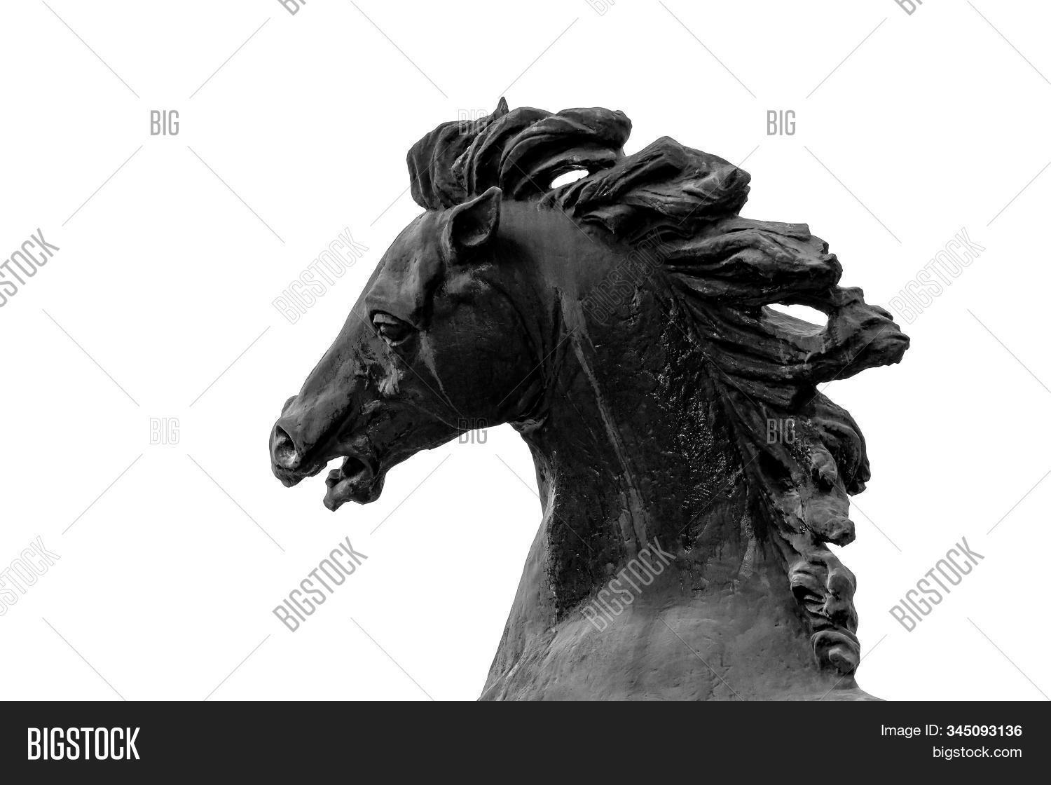 Horse Head Sculpture Image & Photo (Free Trial) Bigstock