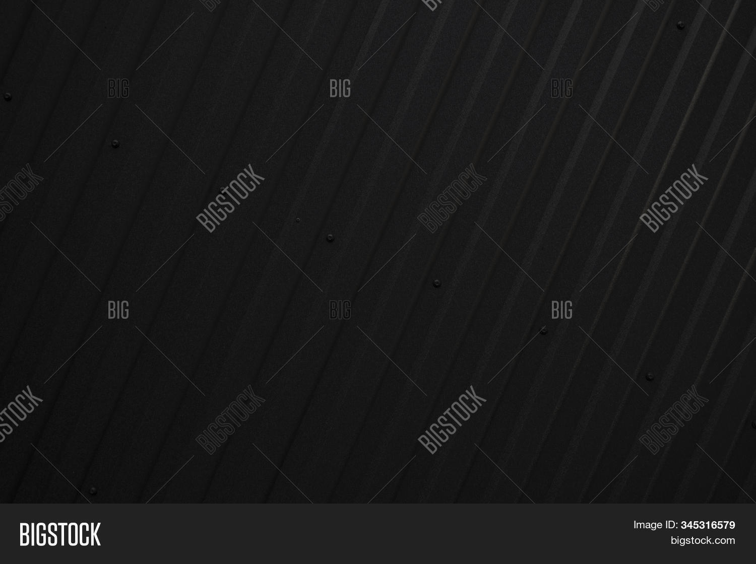 Black Corrugated Metal Image & Photo (Free Trial) | Bigstock