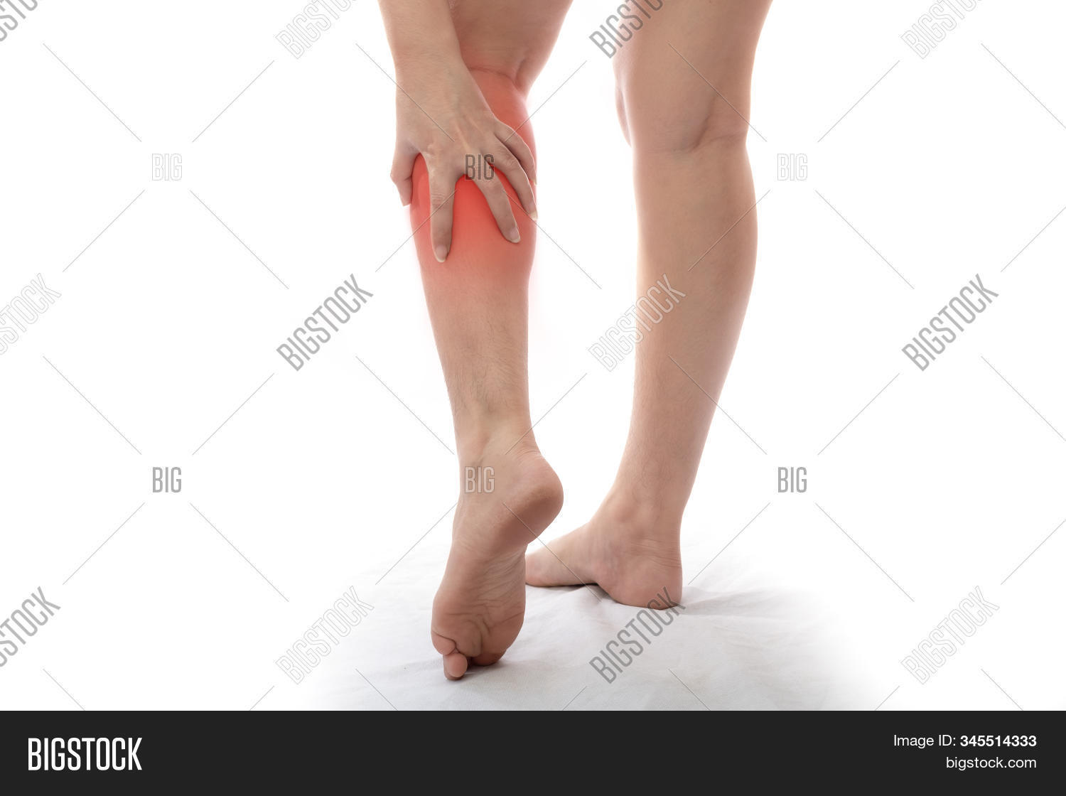 Woman Calf Feeling Image & Photo (Free Trial) Bigstock