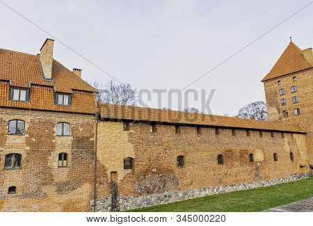 Malbork, Pomerania, Poland - January 2: Castle Of The Teutonic Order In Malbork - The Largest Castle