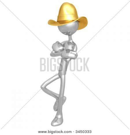 Cowboy hajol
